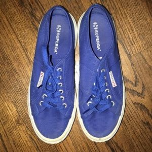 Superga blue shoes